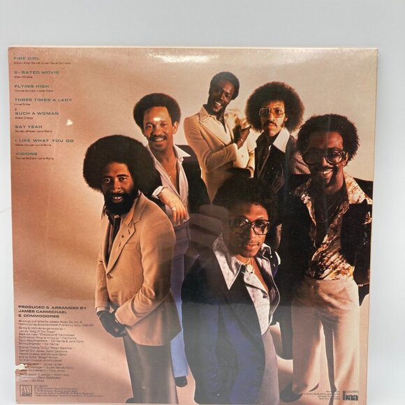 Vintage Commodores "Natural High" Vinyl Record Album LP 33 1/3 RPM Sealed - Picture 2 of 3